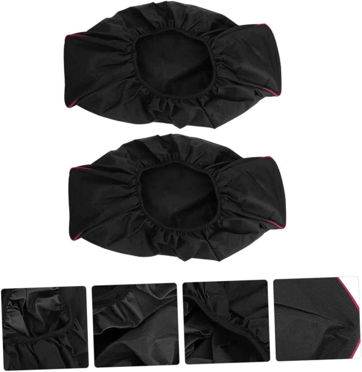 Vaguelly 2pcs Oxford Fabric Winch Covers Heavy Duty for Electric Breathable and Design for Outdoor Use