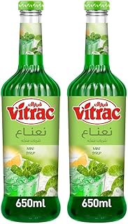 شراب بنكهة النعناع من فيتراك، 650 مل (عبوة من قطعتين)