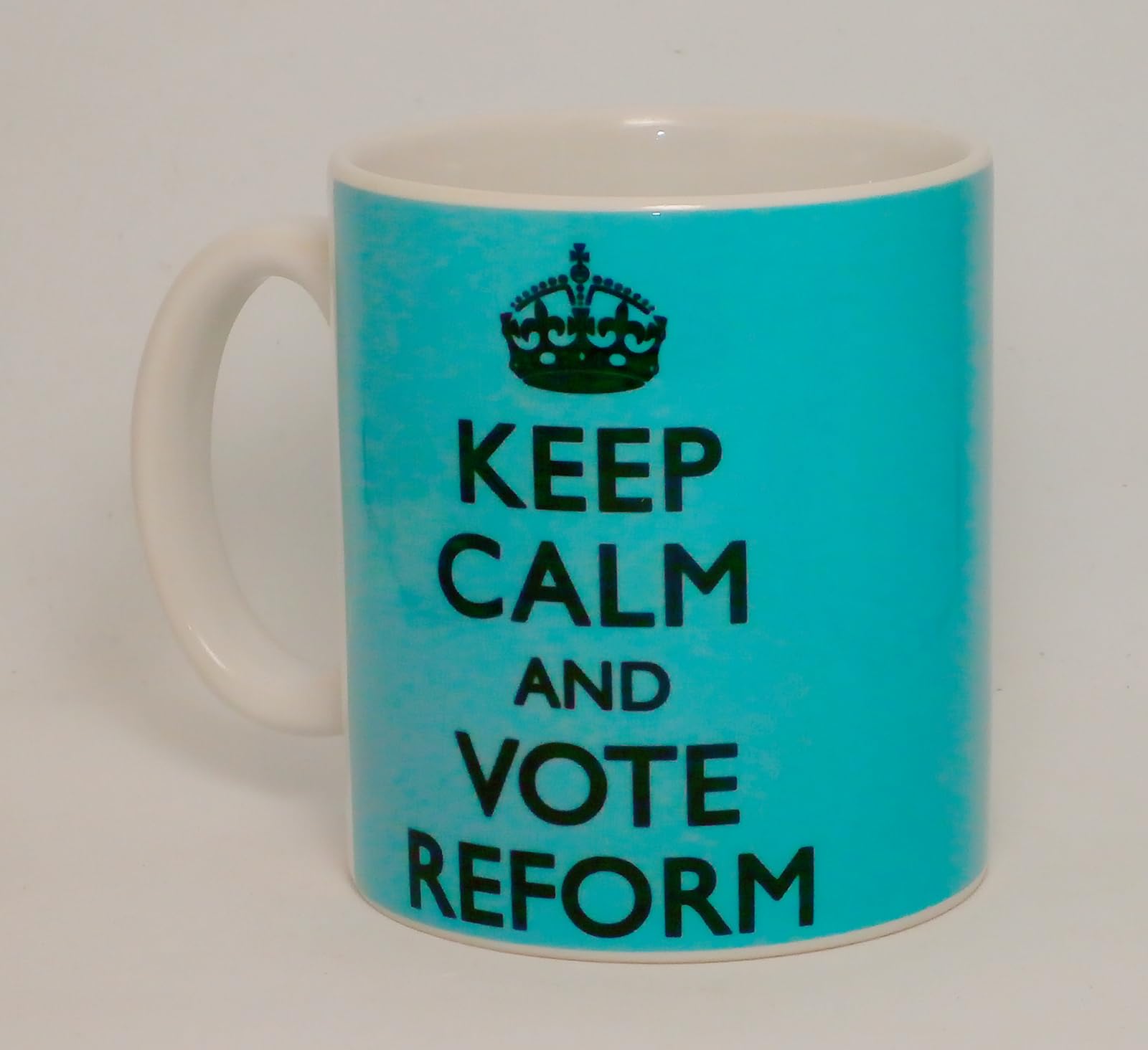 Keep Calm and Vote Reform Ceramic Mug Nigel Farage Gift