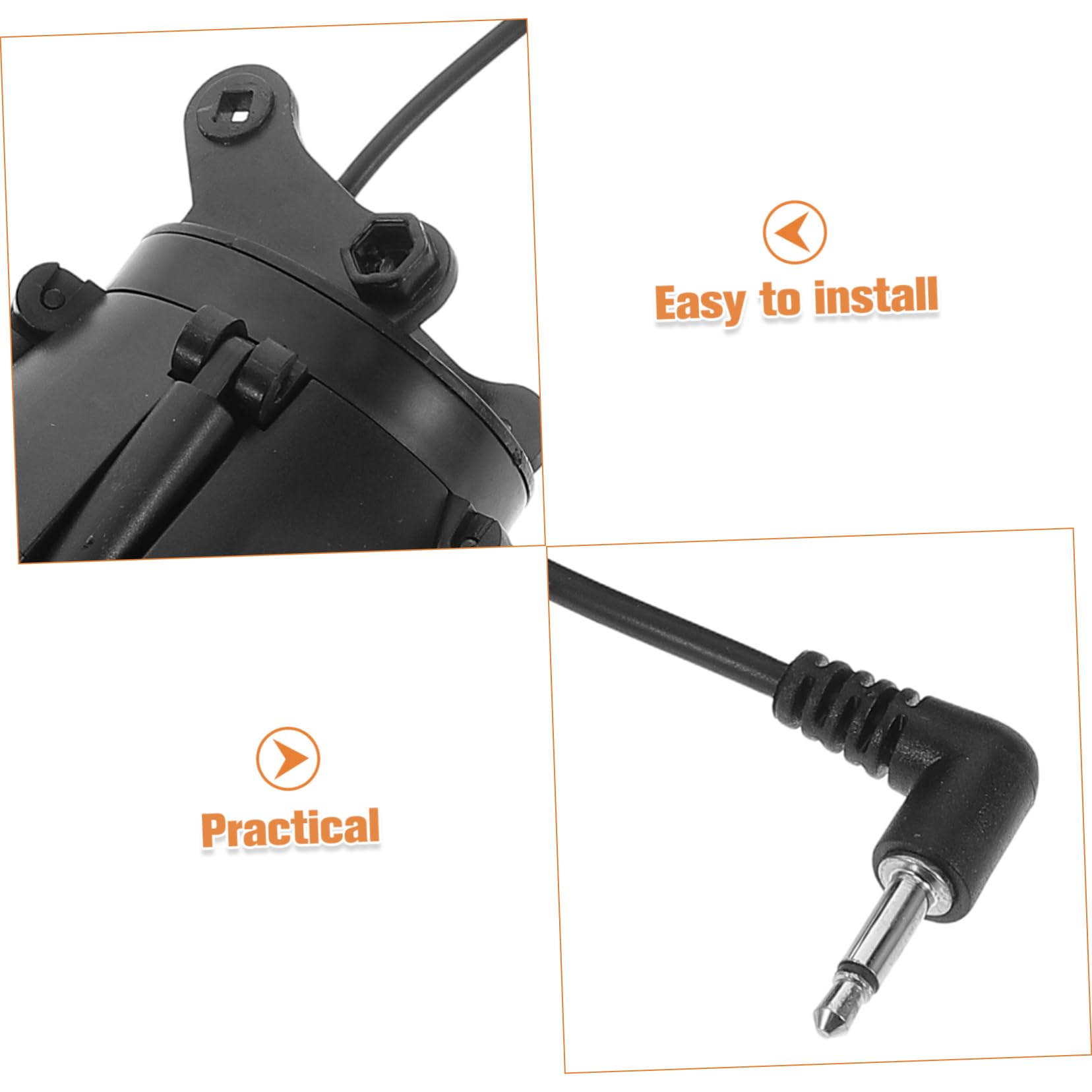 Accesorio de Pinza para Excavadora de Juguete Material Plástico Resistente y Accionamiento Eléctrico, Repuesto Adecuado para Vehículos de Construcción RC en Minería