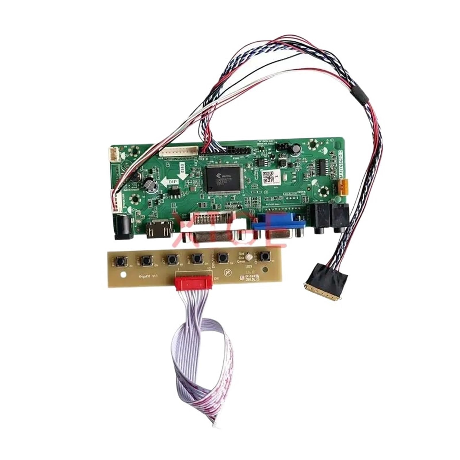 For B140RW02 N140FGE B140RW03 LTN140KT01 Scheda Controller Unità Kit FAI DA TE 1600x900 HDMI + DVI + VGA 1600 * 900 Schermo Del Computer Portatile 40 Spille LVDS Accessori(For N140FGE-LA2)