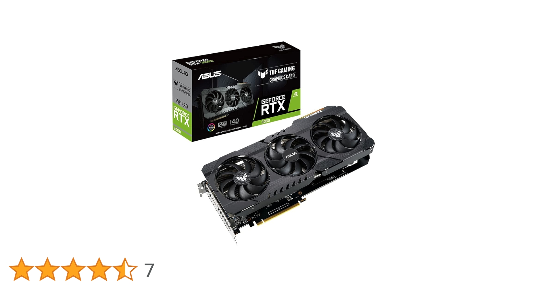 Amazon | ASUSTek GeForce RTX 3060 搭載 トリプルファンモデル