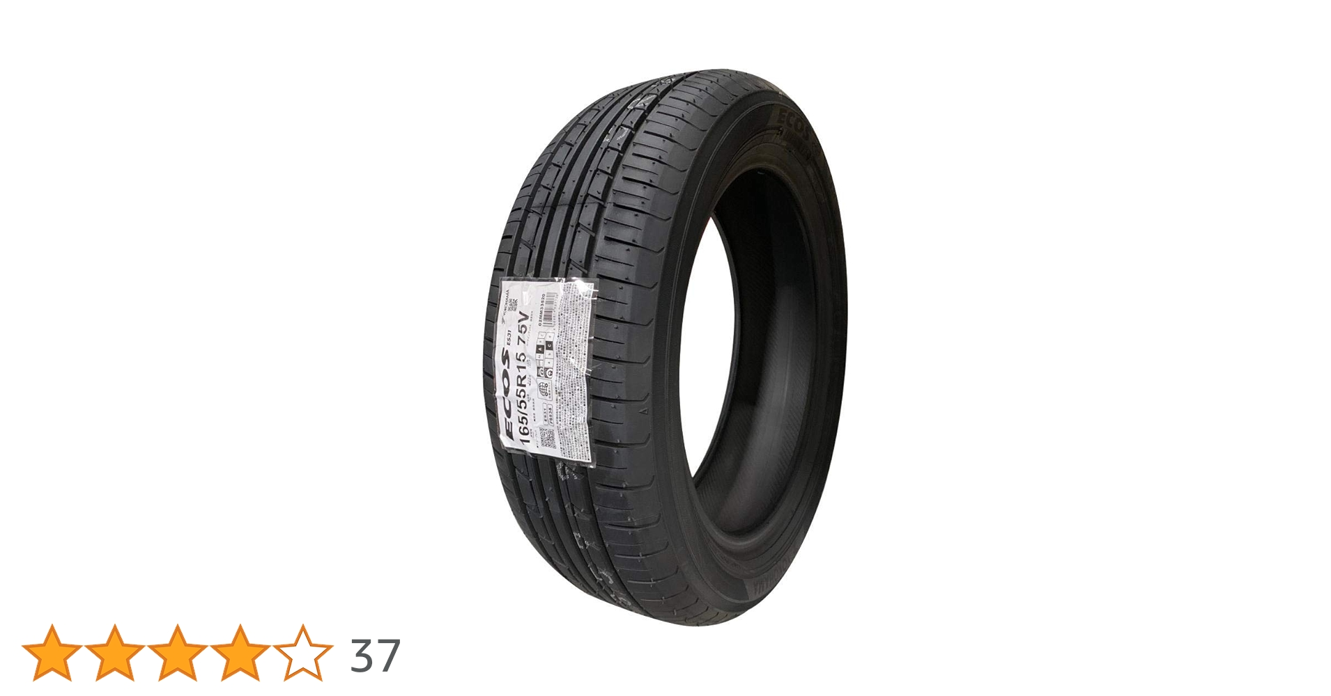 Amazon.co.jp: ヨコハマ(YOKOHAMA) サマータイヤ ECOS ES31 165/55R15