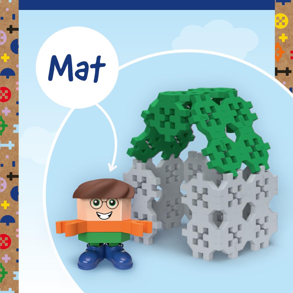 Connect Pocket Boy Adi: Set Da 35 Mattoncini Da Costruzione Per Bambini Dai 4 Anni - Gioco Creativo