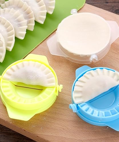 Miniatura 9 de 3 piezas 2 en 1 prensa para hacer albóndigas, molde multifuncional para albóndigas, molde de prensa de masa Pierogi, prensa para hacer empanadas,