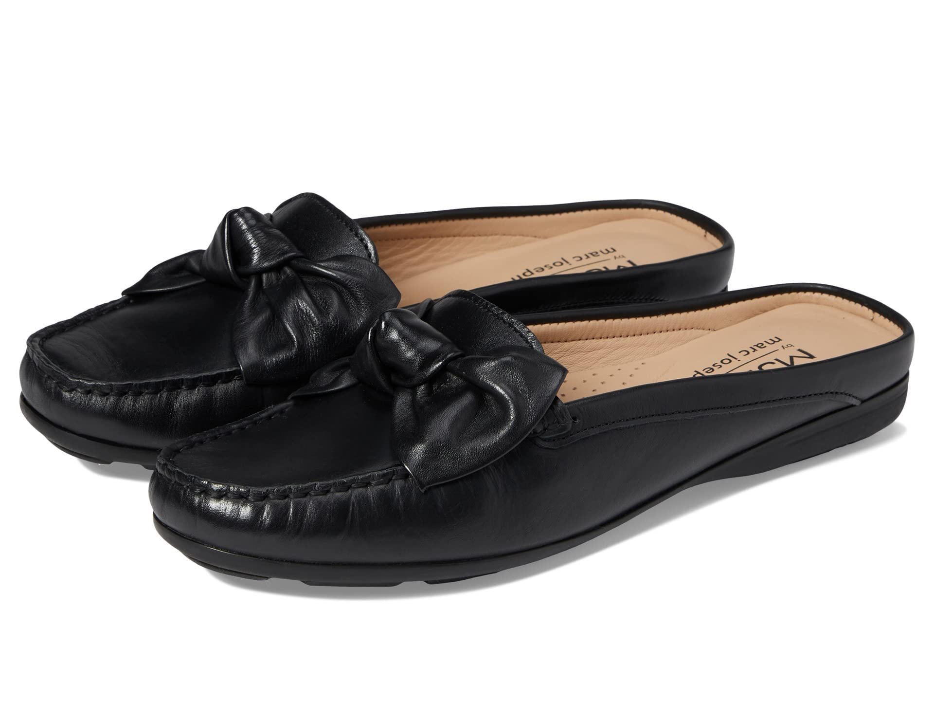 Marc Joseph New York Diane Street Mule Black Nappa 9.5 M