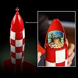 LEGO Ideas Tintin Moon Rocket - Spaceship Model Kit for Adults - Display Set w/ 5 Minifigures & Snowy Dog Figure for DIY Desk Decor - Nostalgic Gift Idea for Comic Book Fans - 21367 - 2