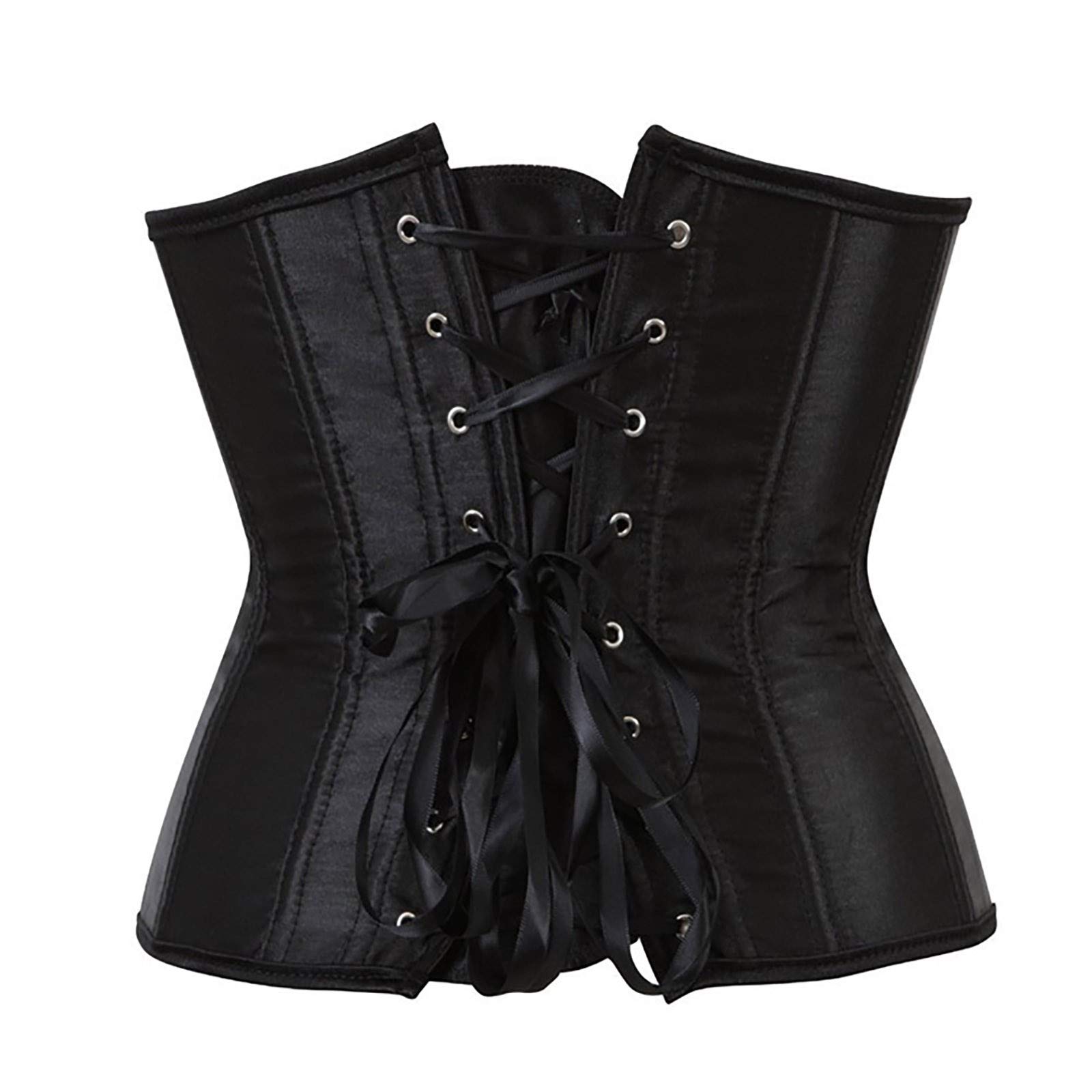 Genérico Conjunto Lencería Body Transparente Medias Ligueros Corset Erótico para Mujer Noche Romántica