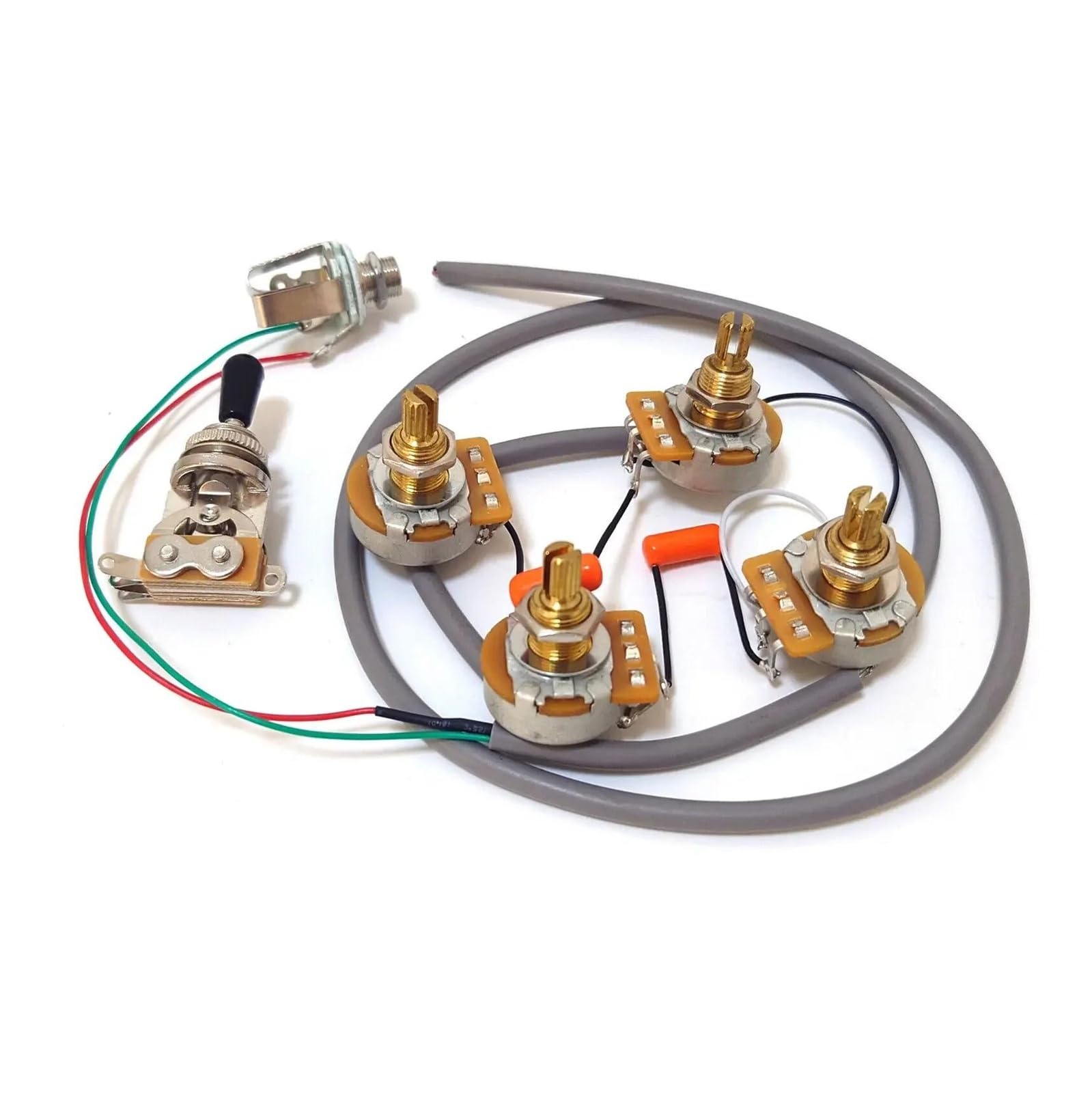Faisceau De Câblage De Guitare Kits de harnais pré-câblés professionnels pour pièces de guitare