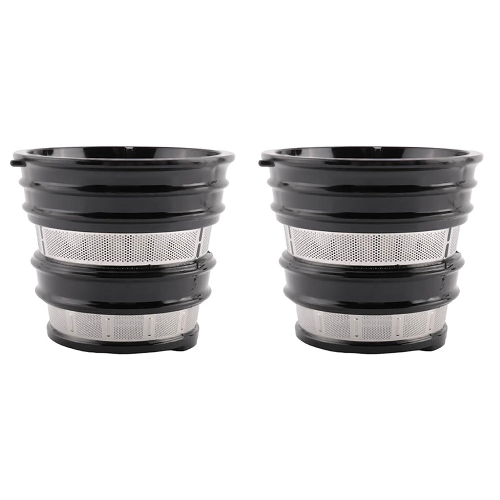 Hndhbfgrt 2X Stainless Steel Strainer for Juicer, Juicer Accessories,Collect the Pomace