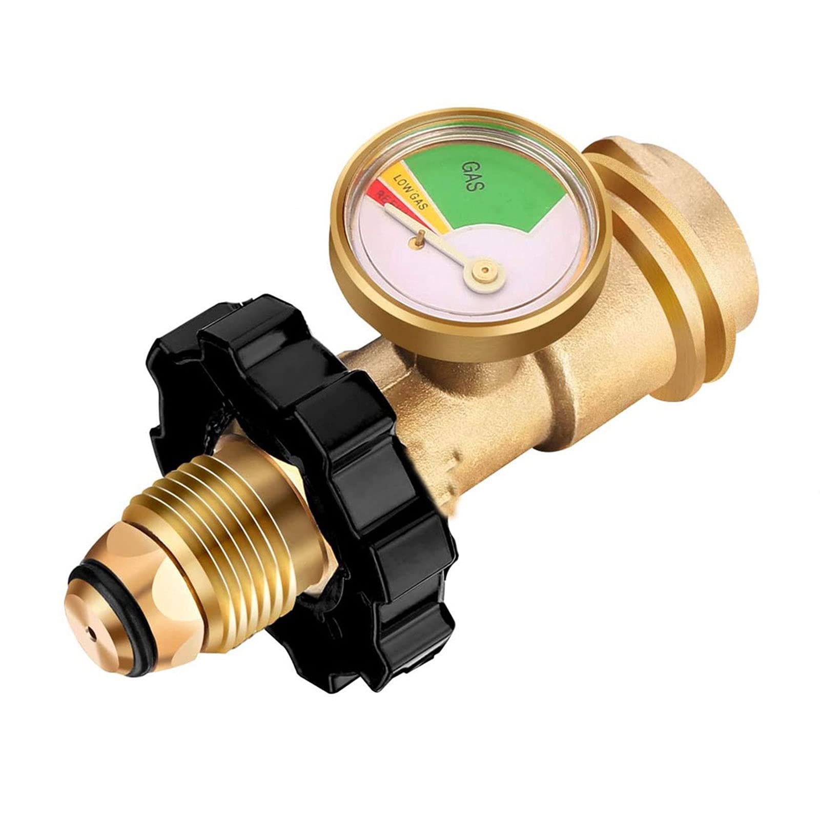 Buy DIYARTS Pol Propane Meter Tank BuiltIn Leak Detector, Propane Fuel