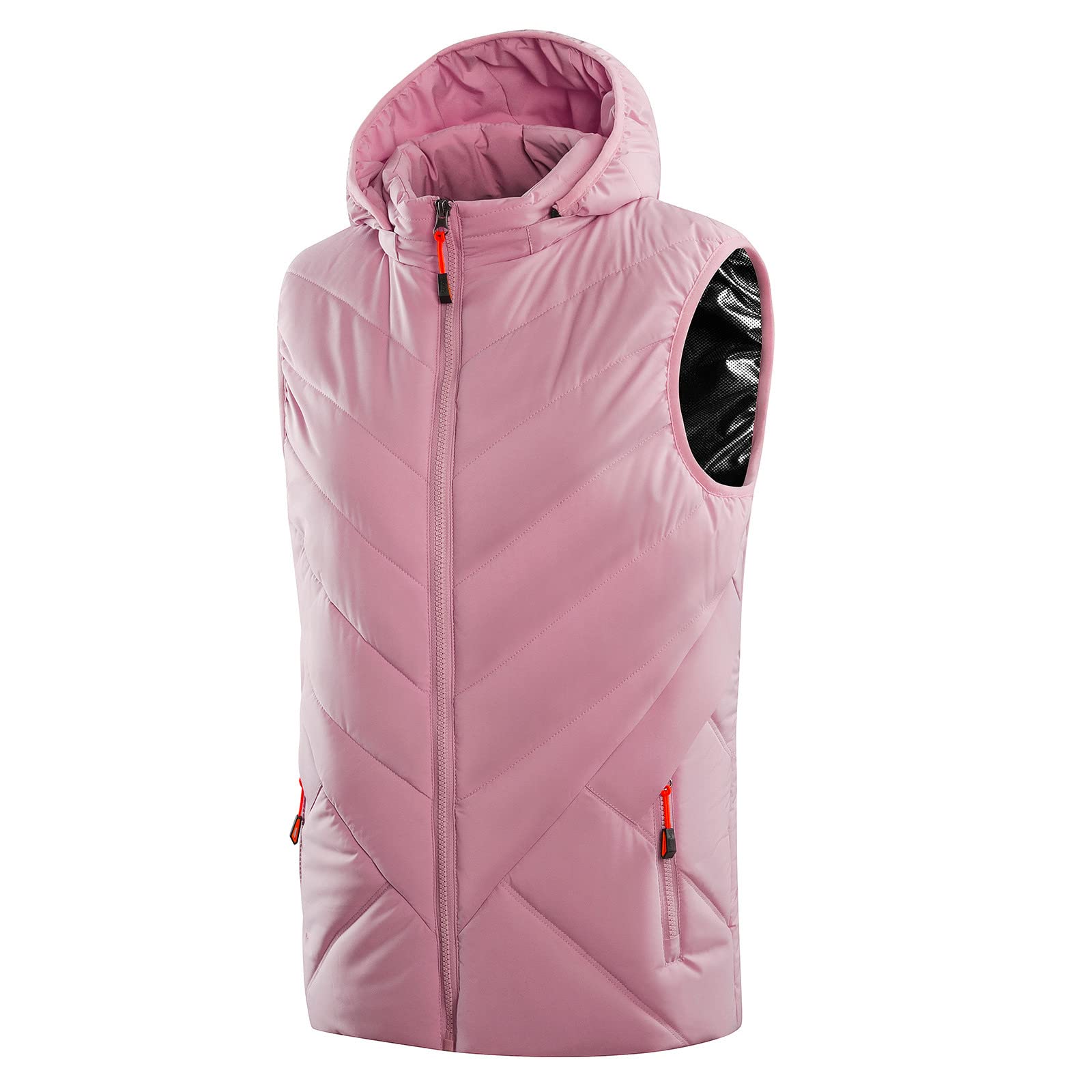 Veste Chauffante Homme Femme Sans Manche Gilet Chauffant Hiver Chaude Sans Batterie Électrique Doudoune avec 11 Zones de Chauffage Grande Taille Vêtement de Chauffe pour Ski Plein Air Randonnée