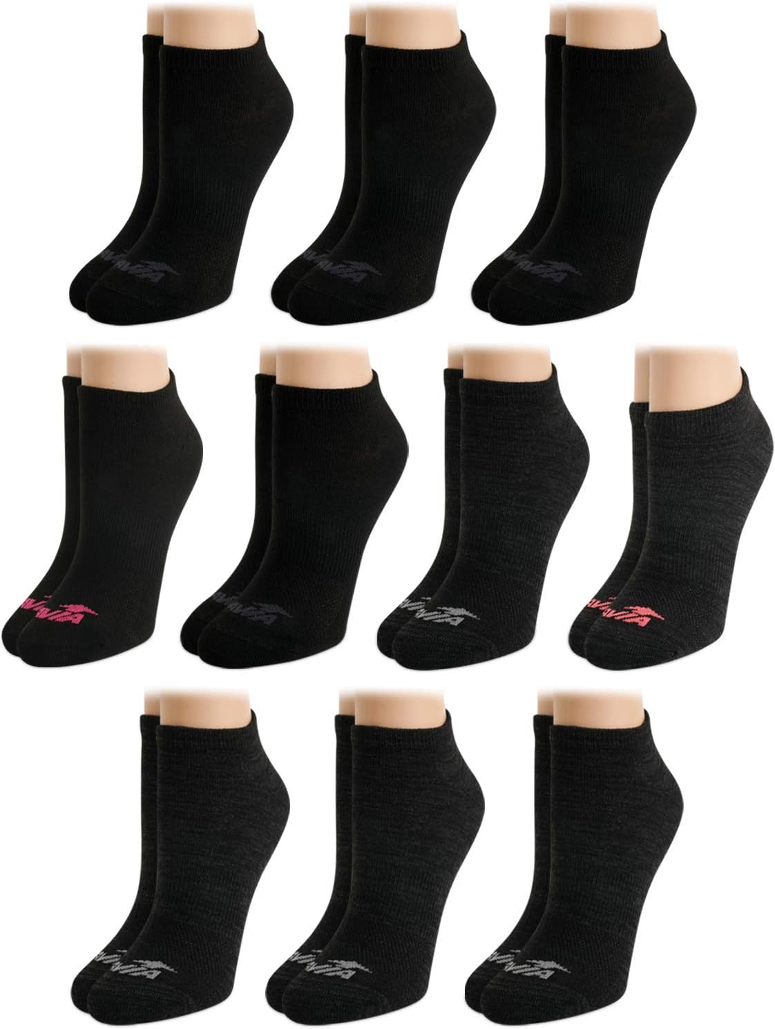 Avia Women's Athletic Socks - Lightweight Low...