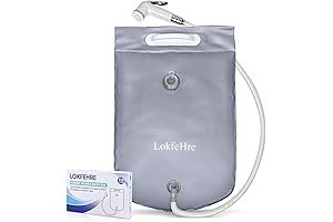 Bedside Shower Water Bag - 2.5 GL Portable Water Shower Bag For...