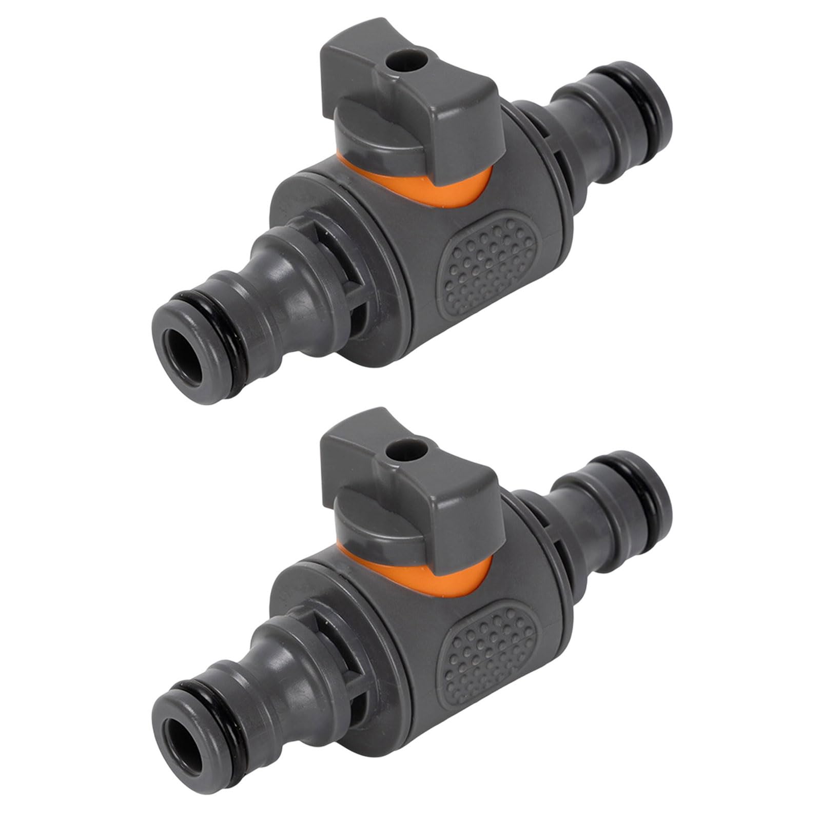 Tsophreniq Quick Releasing Hose Connector Fitting for Garden Pipe Valved Pipe Shut Off Irrigation Accessories Water Extension Fitting