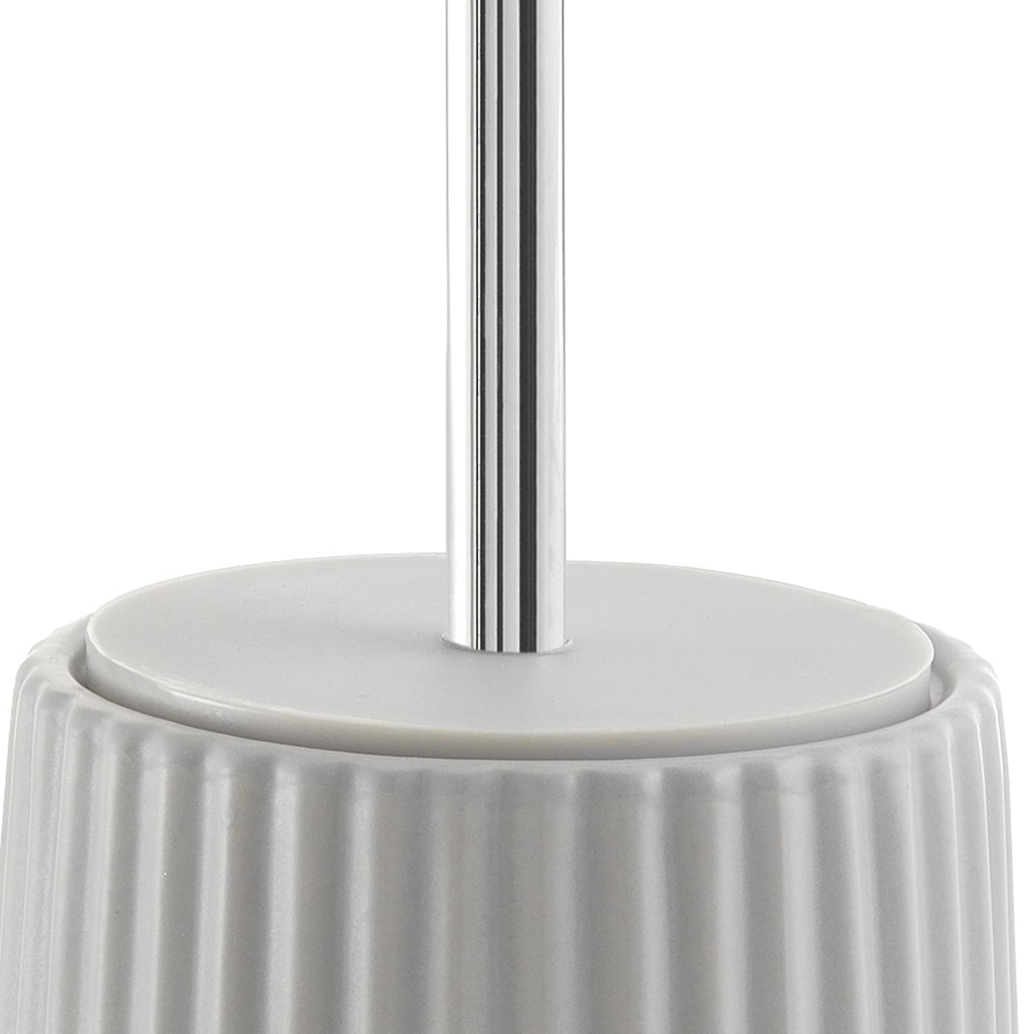 Gedy G-Marika, Grey, Ceramic Toilet Brush, Dimensions 45 x 10.2 x 10.2 cm and Weight 0.95 kg, R&S Design, 2 Year Warranty, One Size - Image 2