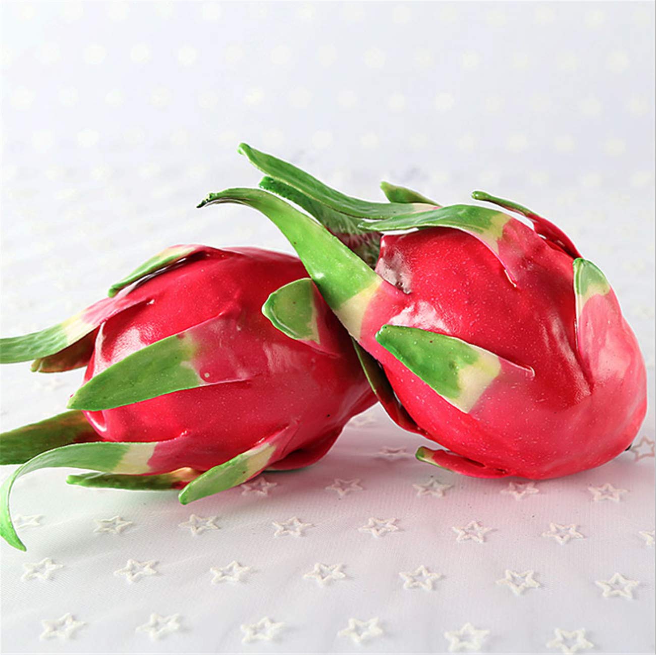 Zzooi 1PCS Artificial Pitaya Fake Dragon Fruit Display Props