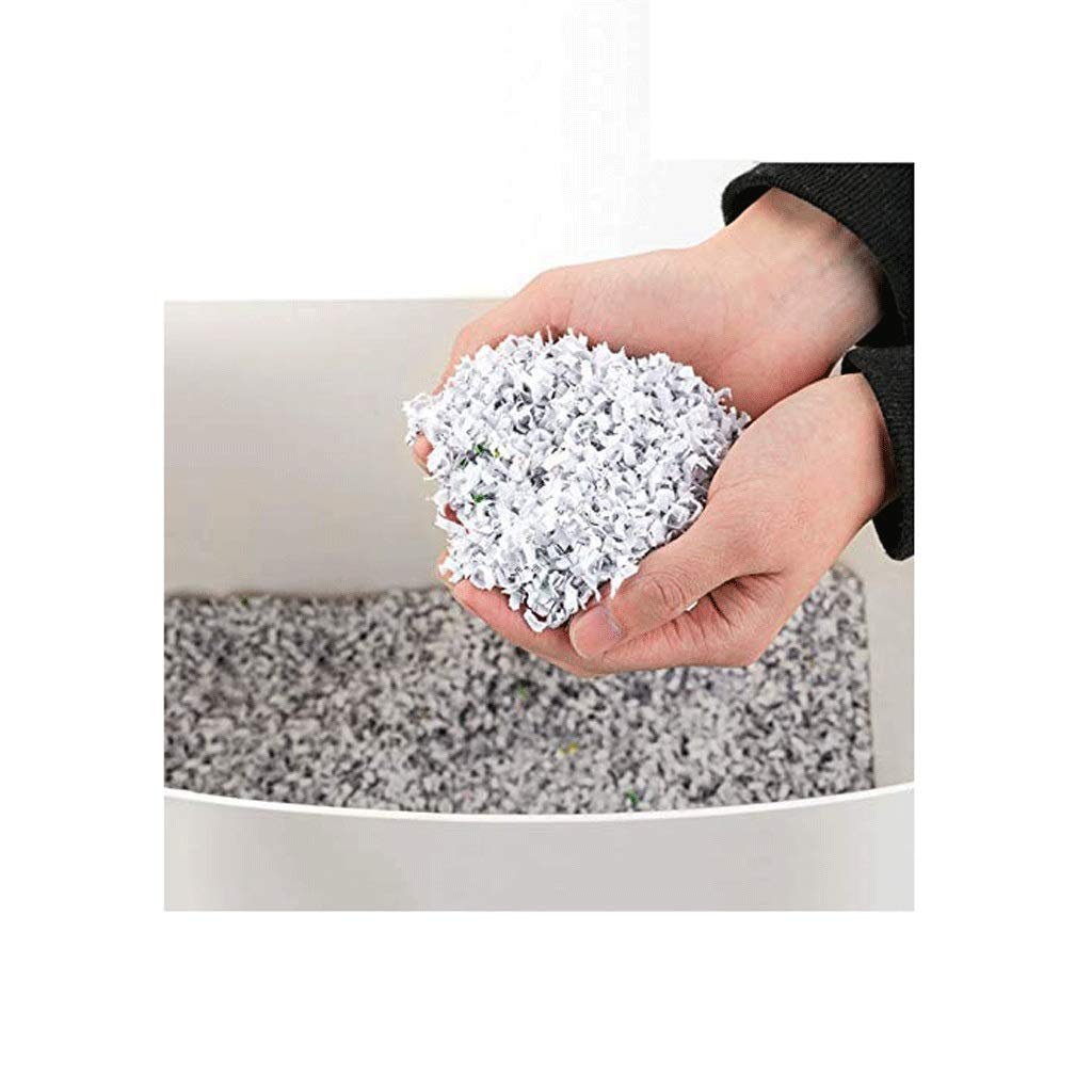 Shredder- automática de 6 Hoja de Servicio Pesado con Cortes transversales de Papel/CD/Tarjeta de Crédito Shredder 10 Minutos de Funcionamiento,