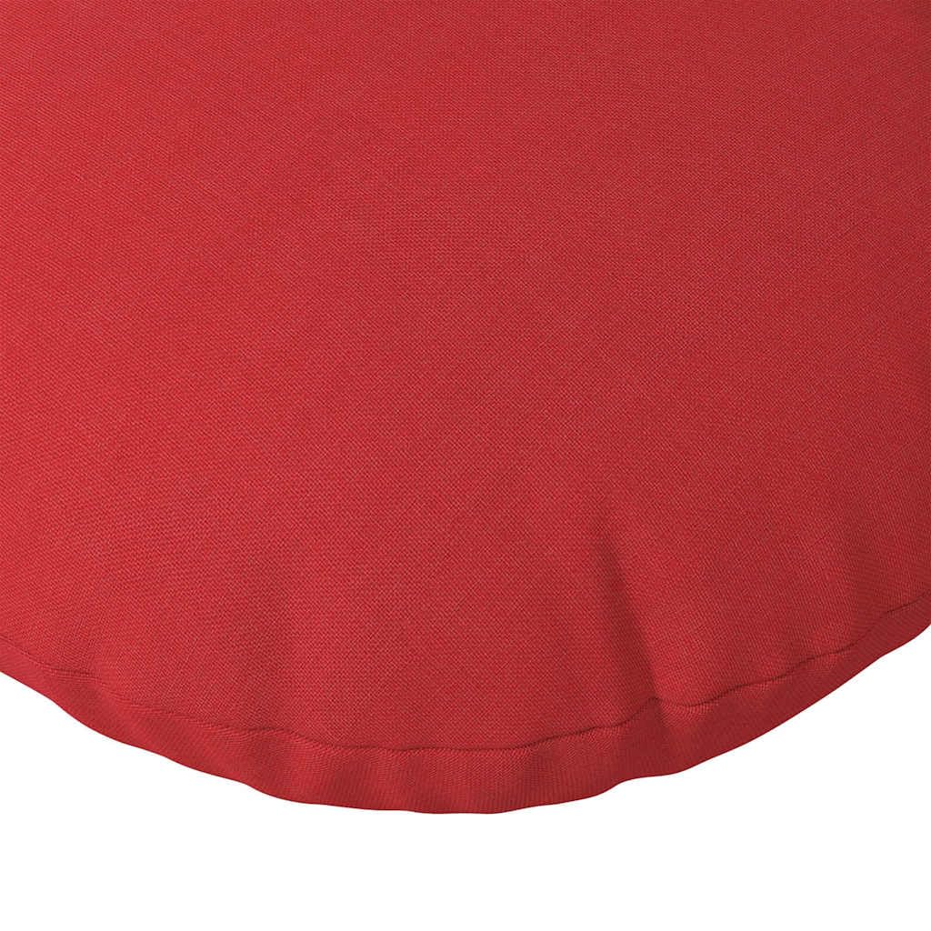 SYDE Cuscini per sedia, 2 pezzi, rosso, 50 x 19 cm