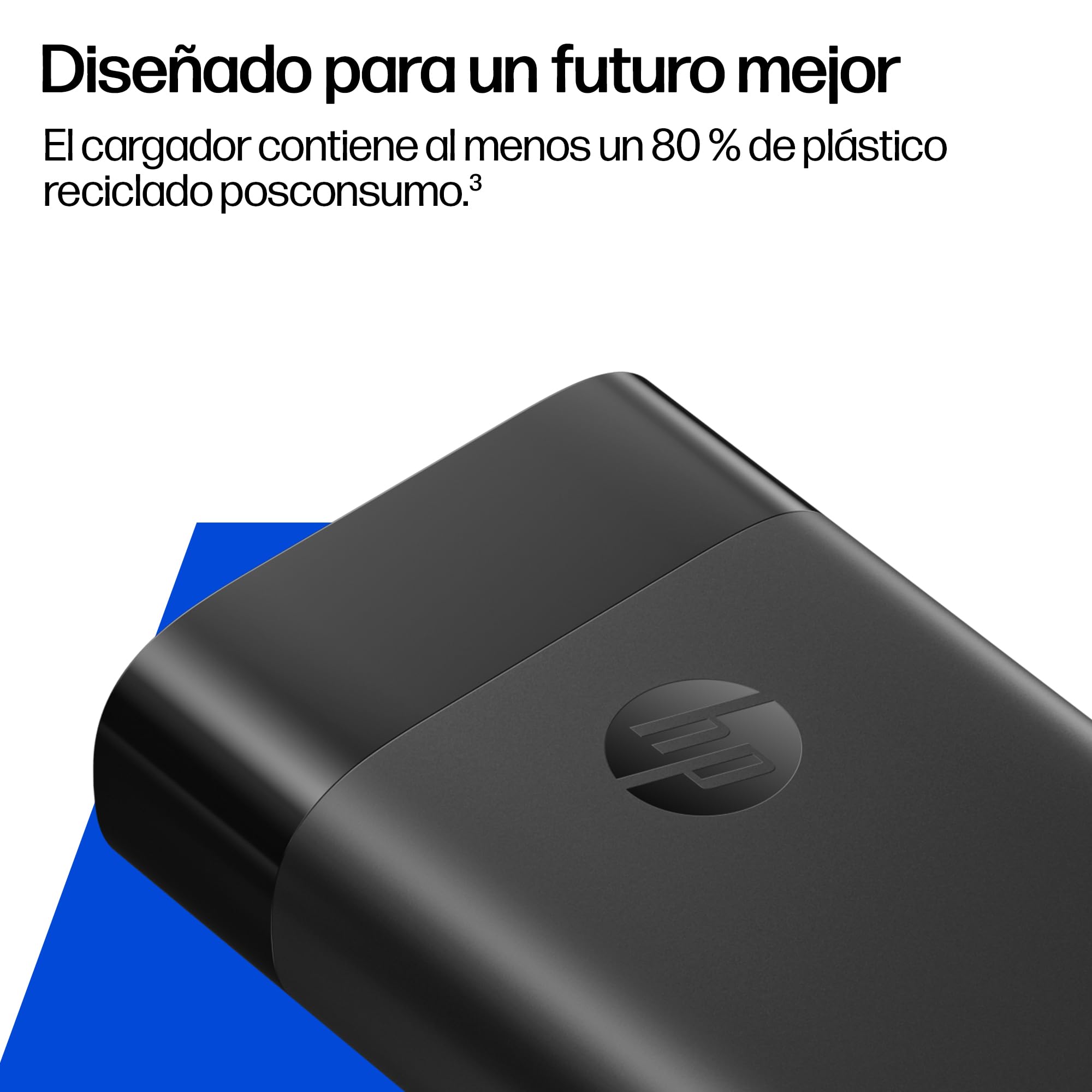Adaptador de Corriente HP USB-C 140W B7NM4AA Cargador portátil 140W para portátiles y Dispositivos USB-C con Carga rápida, Segura e Inteligente