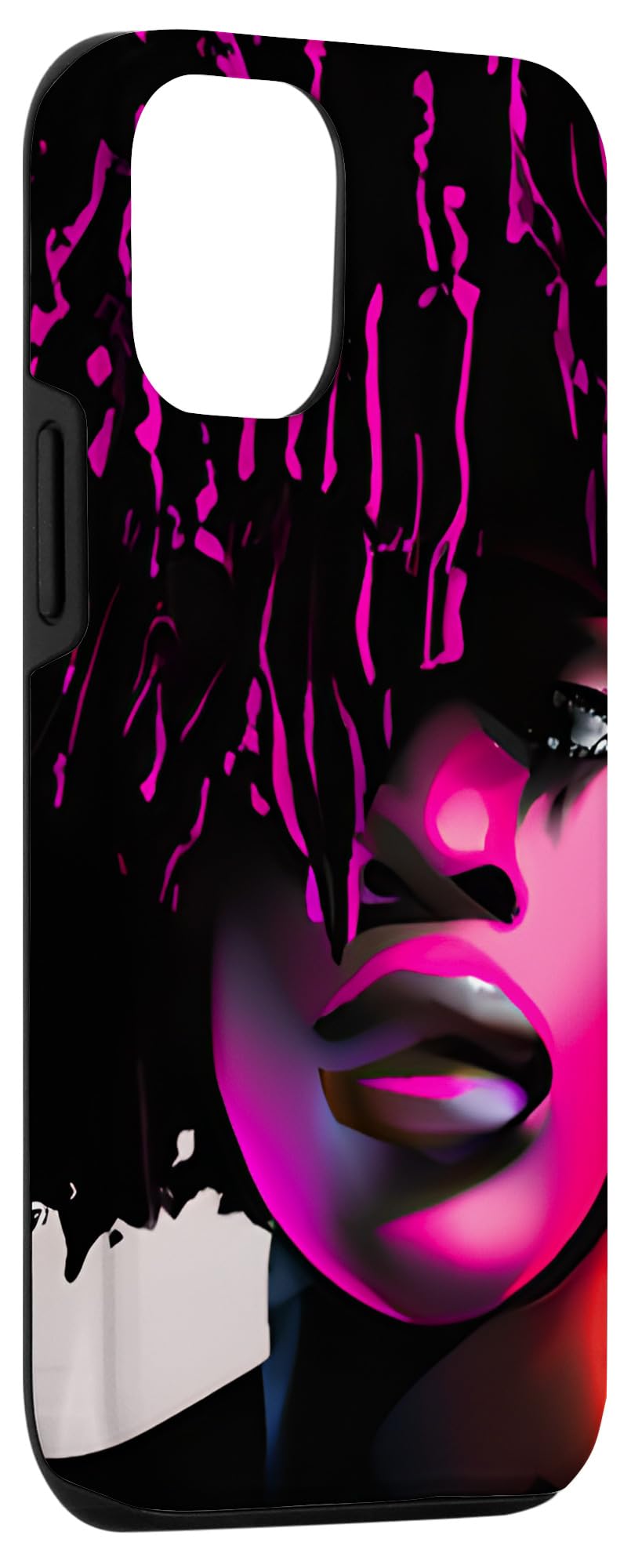 iPhone 15 Black queen melanin sista magic African American Cute Sistas Case - Image 3