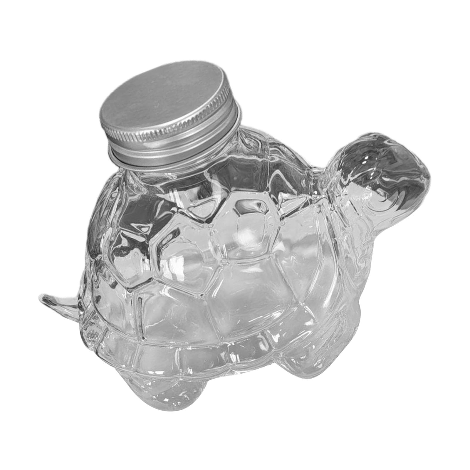 HDOYTXXM Decorative Dog Snacks Dispenser Glass Container Odors Proof Seal Pet Food Jar for Indoor Outdoor Use Transparency Pet Food Jar