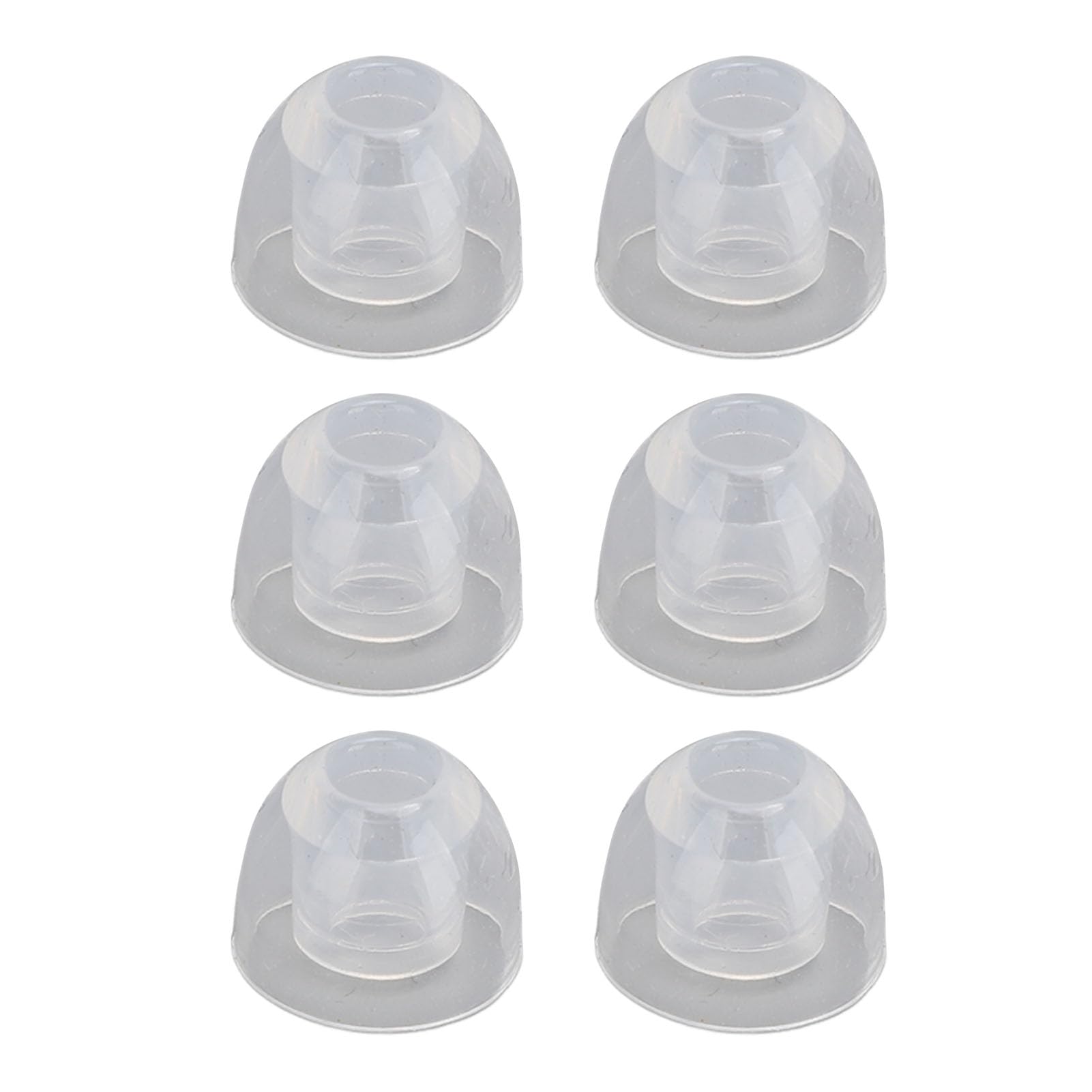 SIXRUN Silicone Earbud Replacement Tips, 4.5mm Inner Hole (14mm 12mm 11mm)