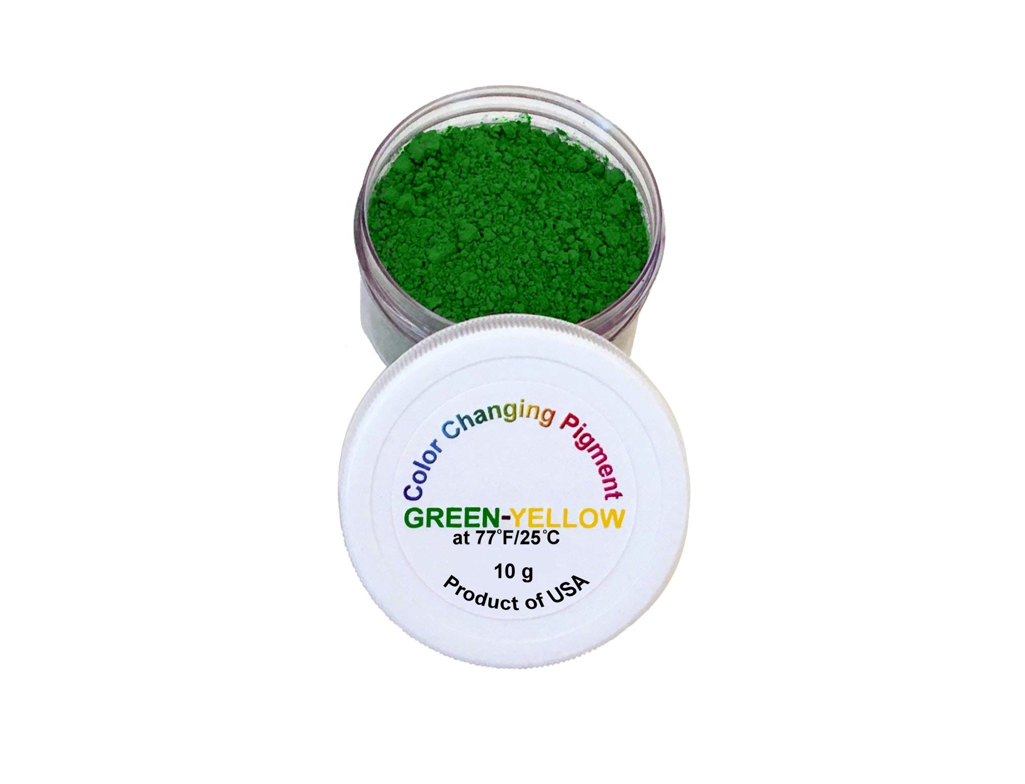 Color Changing Powder Temperature Activated Thermochromic Color Changing Powder Pigment Green ...