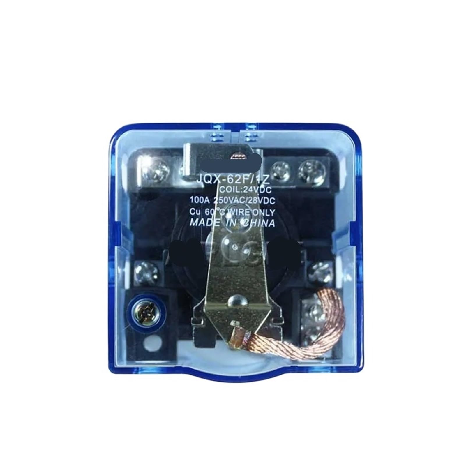 Relé electromagnético SPDT DPDT JQX-62F-1Z de 100A y bobina de 12V DC 4