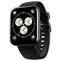 boAt Newly Launched Wave Call Plus with 1.83″ HD Display, ENx™ Tech(Clear Calls), Advanced Bluetooth Calling,Hindi & English Bilingual Support,10 Days Battery,100+ Sports Modes,HR &SpO2(Active Black)