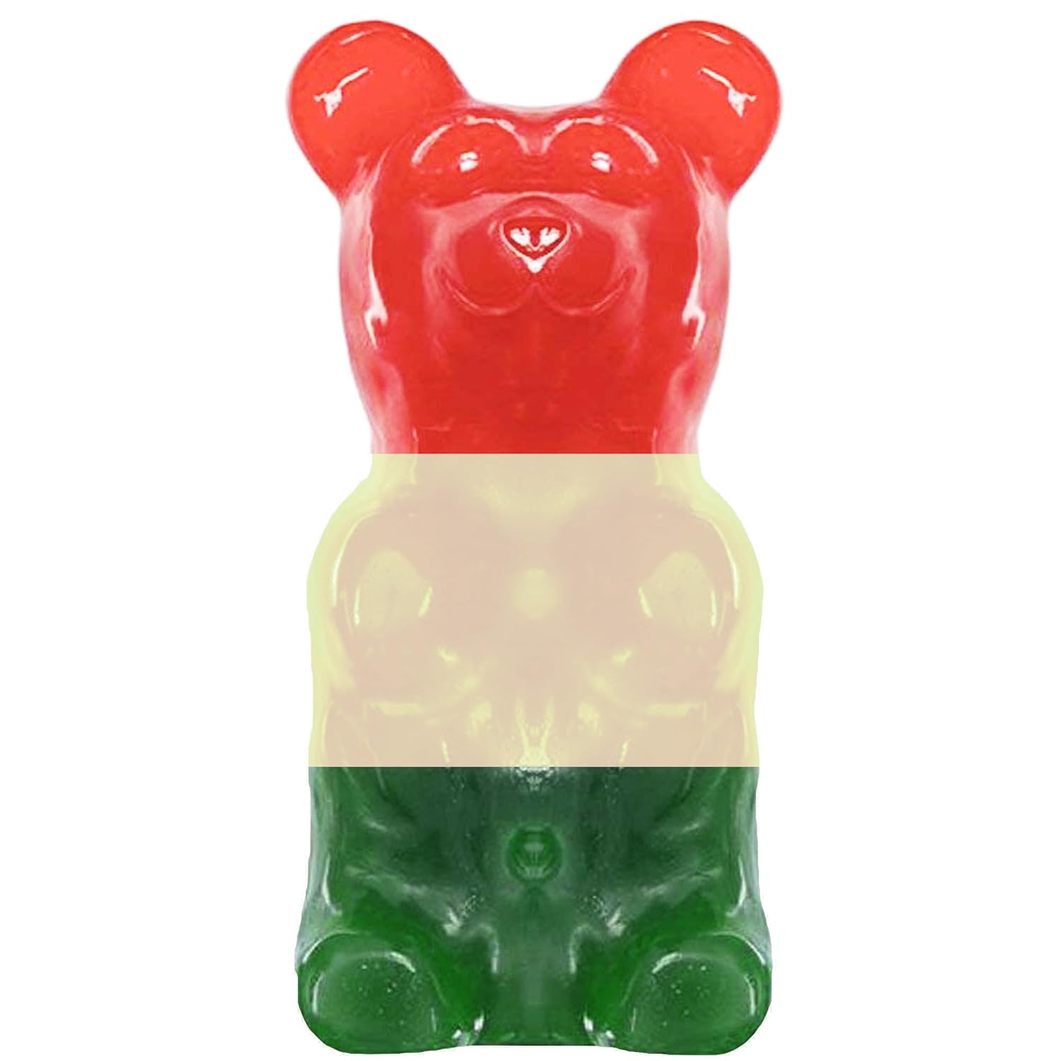 World's Largest Gummy Bear® - Cherry/Strawberry-Banana/Green Apple