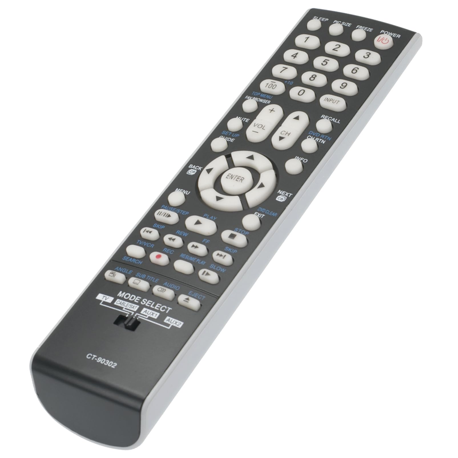VINABTY CT-90420 Télécommande Remplacée Pour Toshiba TV