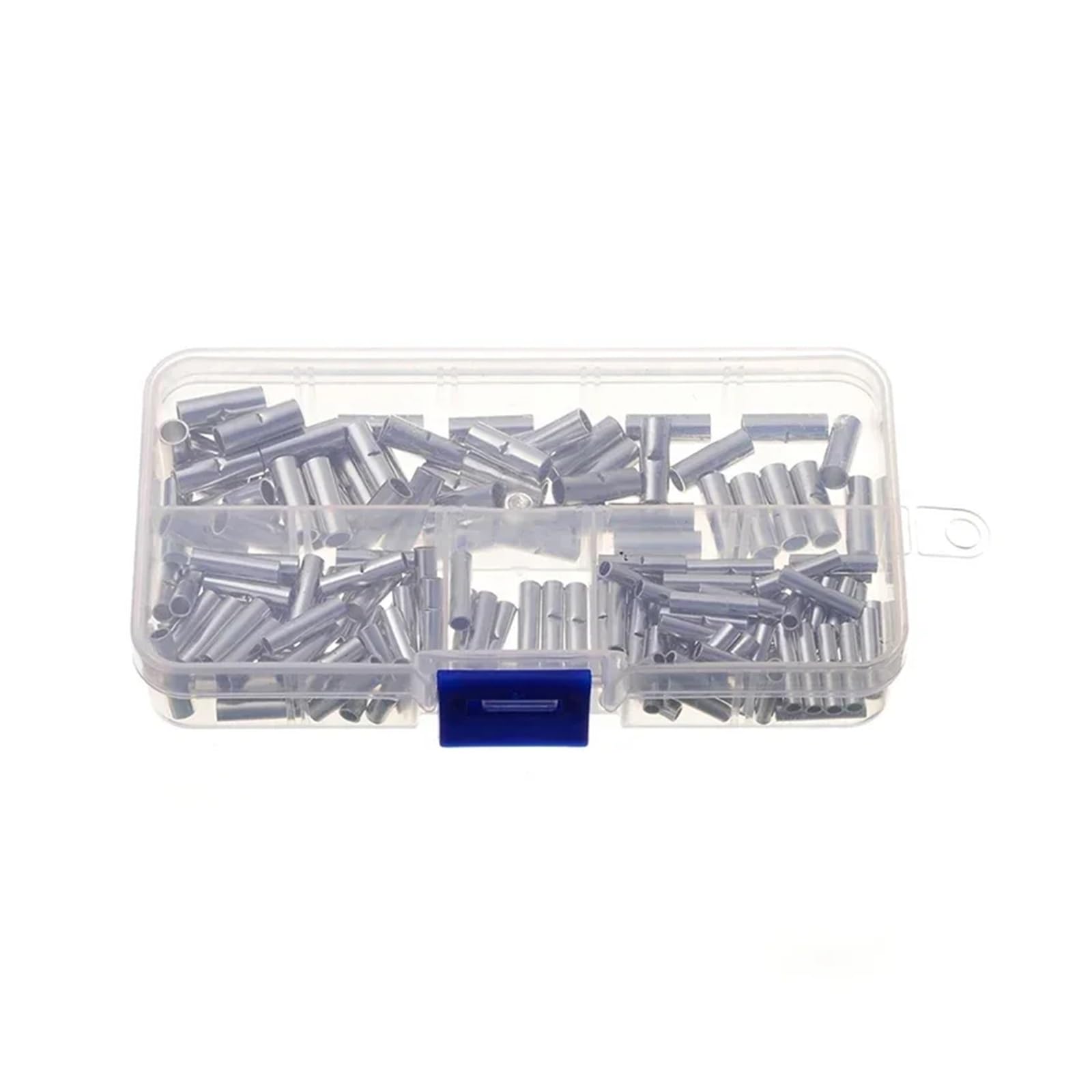 ZDVHOMCB 150pcs Non-Insulated Butt Wire Connector Ferrules Electrical Cable Terminal Tinned Crimp Terminal 0.5-6mm2 22-10AWG