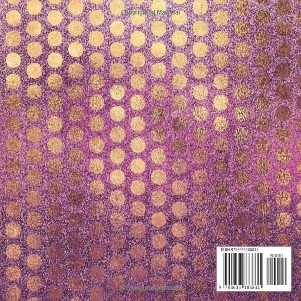 Rose Gold Scrapbook Paper Glitter Pattern 40 Sheet Double Sided 4 Texture: card making DIY crafting - origami - decoupage - paper craft - collage art ... - Decorative crafting Paper for Card Making