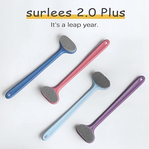 Miniatura 6 de Surlees - Cepillo de baño para ducha, para hombres, mujeres, ancianos, cepillo de baño, cepillo para el cuerpo (15)