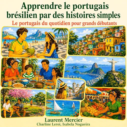 Apprendre le portugais br&eacute;silien par des histoires simples cover art