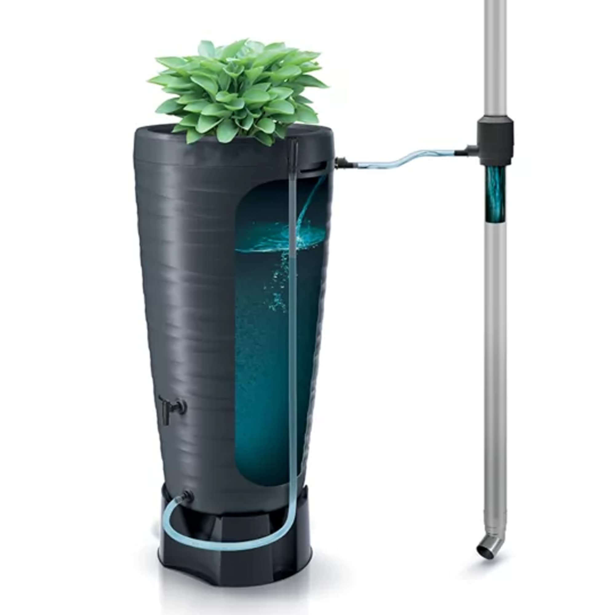 Zubehörset für Regenwassertanks/-fässer (5 Stück) ICANSET 7, Abmessungen (mm) 300x55x370