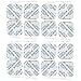 Produktbild 16 TENS-EMS Elektroden-Pads 5x5 cm Wiederverwendbar Pigtail Klebe-Elektroden für TENS-Geräte & EMS-Trainer Sehr gute Haft - und Leitfähigkeit Premium Black 3 Schichten mit digitalem Gel 100% Japan