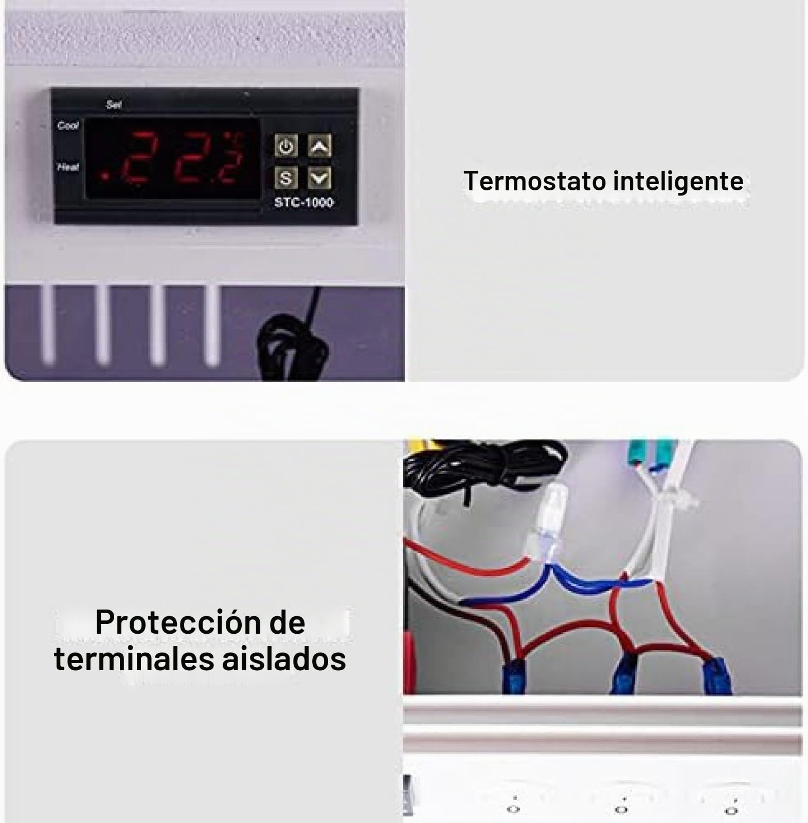 Terrarios para Reptiles, Caja para Mascotas Trepadora De PVC Terrario De Temperatura Constante, Fácil De Montar Alimentación Ventilada Transparente para Lagarto Tortuga Araña Serpiente Erizo Gecko