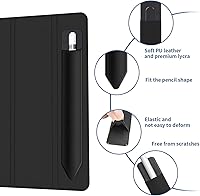 Vista 5 de BoxWave Universal Stylus PortaPouch - Jet Black, estuche para lápices capacitivos para smartphones y tablets