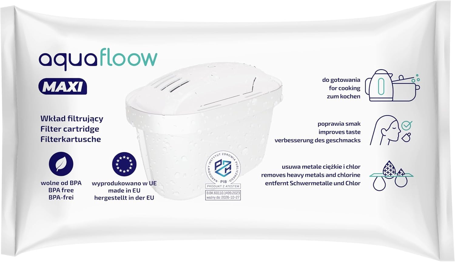 Cartouche filtre à eau Brita PACK 8 MAXTRA EXPERT ANTI TARTRE