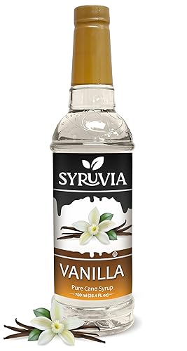 Miniatura 1 de Syruvia Jarabe de vainilla para café, jarabe de café con sabor a vainilla de 25.4 onzas líquidas
