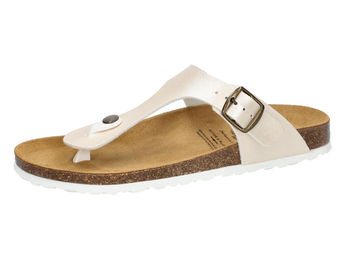 Lico Women's Bioline Trend Mules, Gold, 38 EU