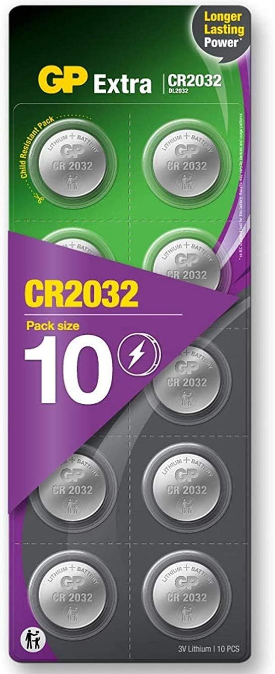 Pilas CR2450 Pack De 5 Baterías CR2450 De Litio 3V - Para OOONO Y Más Dispositivos, 24mm Pilas Botón CR2450