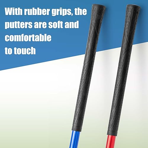 Vista 16 de Lenwen Putter de golf de 2 piezas para hombres y mujeres, longitud ajustable, putter bidireccional para diestros o zurdos, mini palo de golf