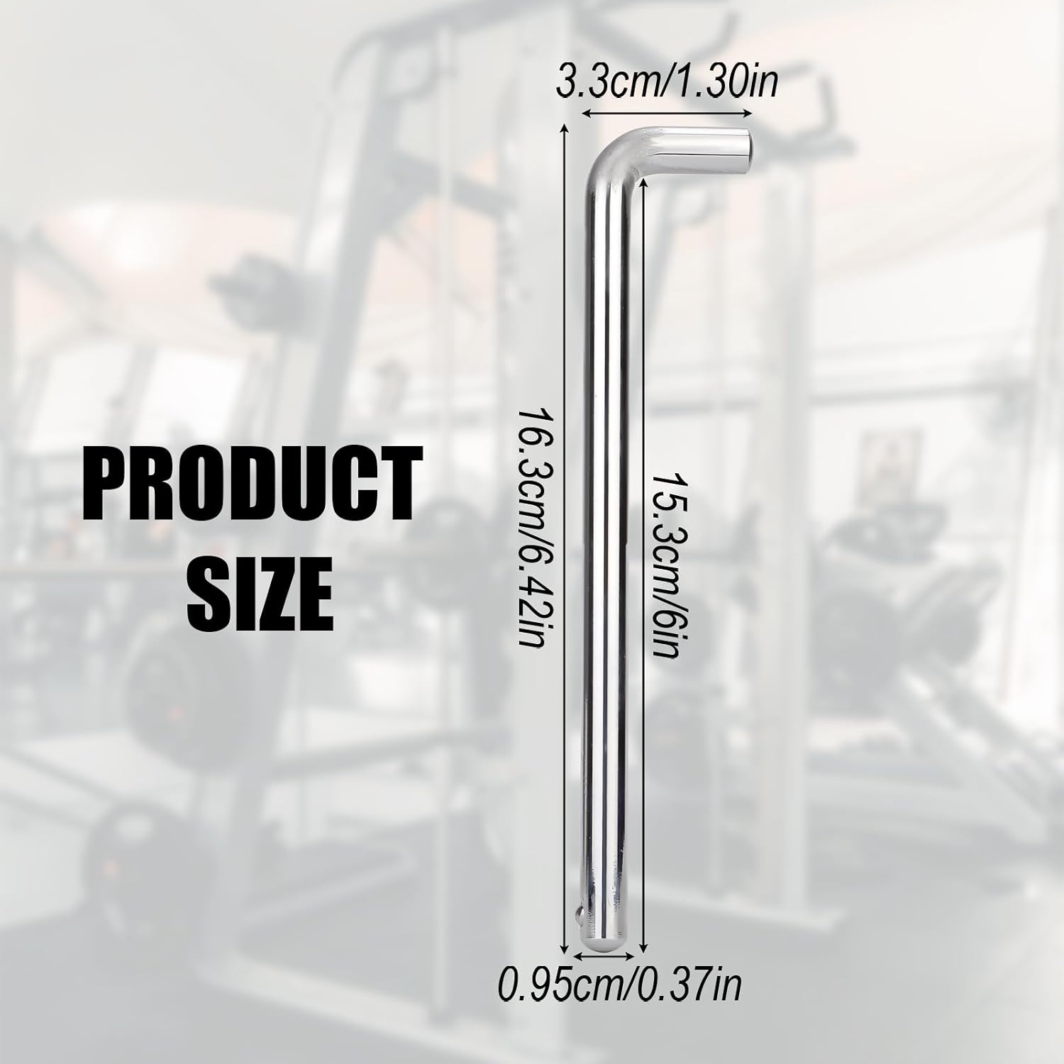 NQEUEPN Weight Stack Pin, 3/8 Inch Diameter 6 Inch Weight Loading Pin image 2