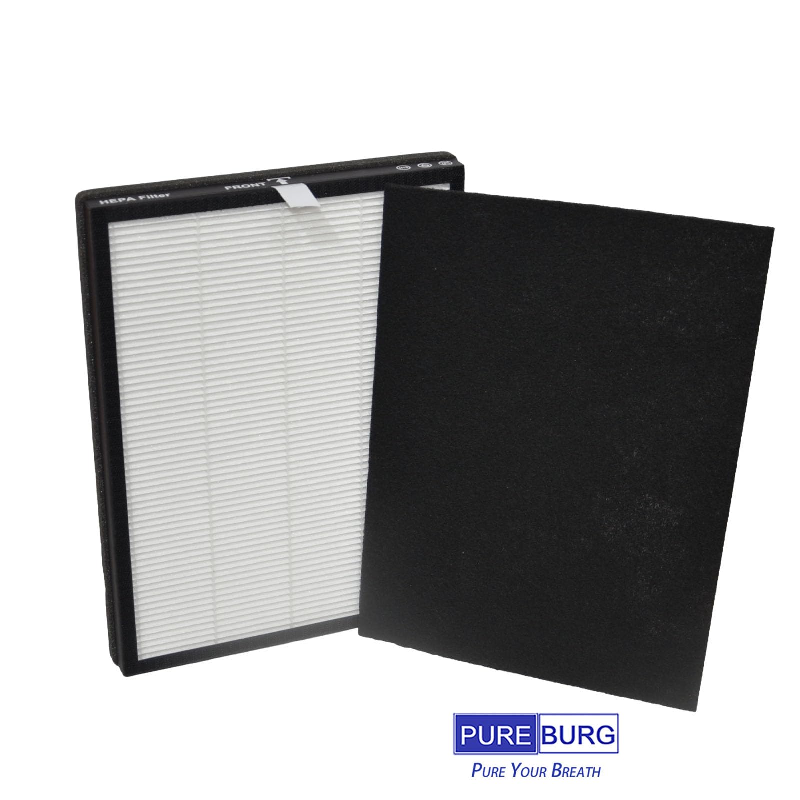 PUREBURG Filtro de repuesto compatible con purificador de aire Dr.Prepare DAP01, 4 x H13 True HEPA y 8 prefiltros de carbón activado para limpieza de aire, polvo, COV y olor