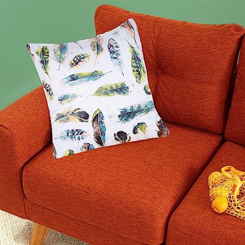 Image of Velvet Printed Cushion Cover (Pack of 1 Piece) | Home Decor Cushion Cover for Bed /Sofa /Chair | Sofa Cushion Cover | Square Cushion Cover (18X18 INCH) Multicolor