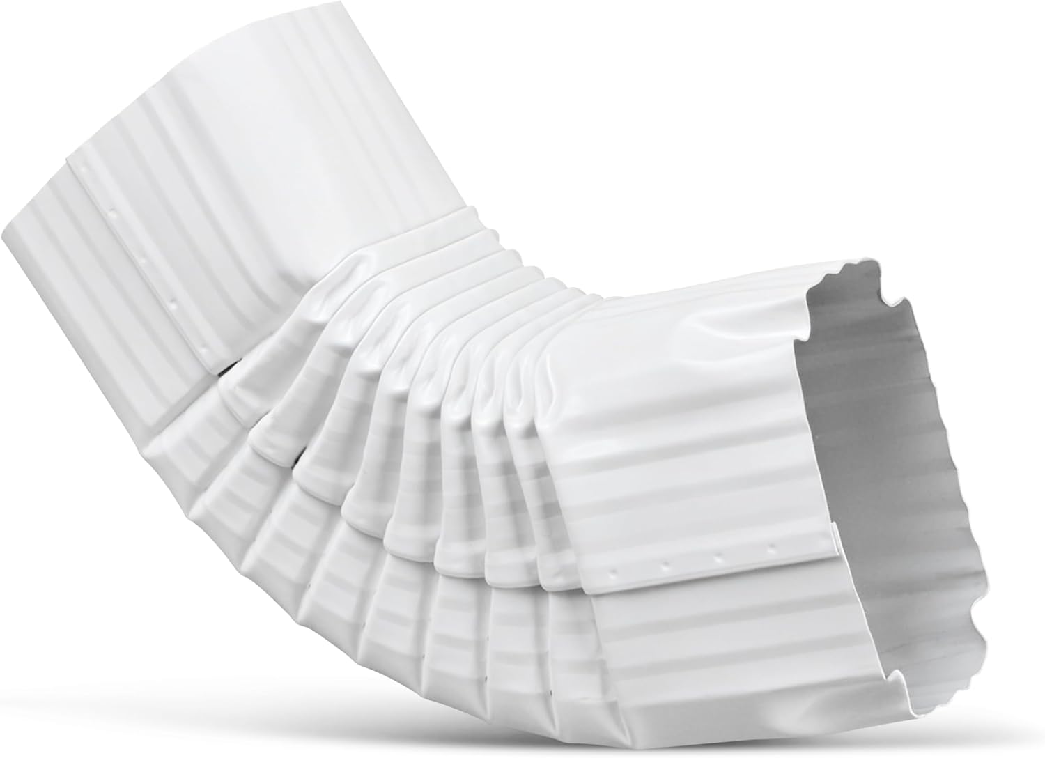 Gutter Downspout Elbow-Rain Gutter Downspout Extension High (3x4 B Style-75°)