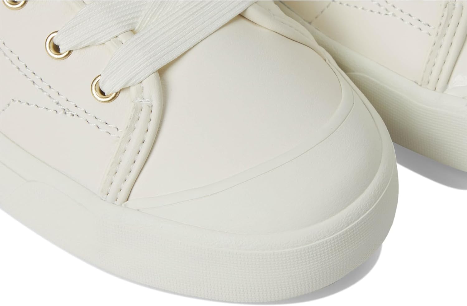 Keds Womens Cruise Mini Daisy Eyelet Slip On Sneakers Shoes Casual - White - Image 6